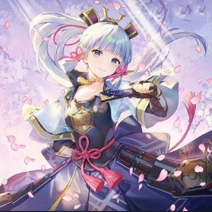Genshin Impact Kamisato Ayaka Cosplay Costume